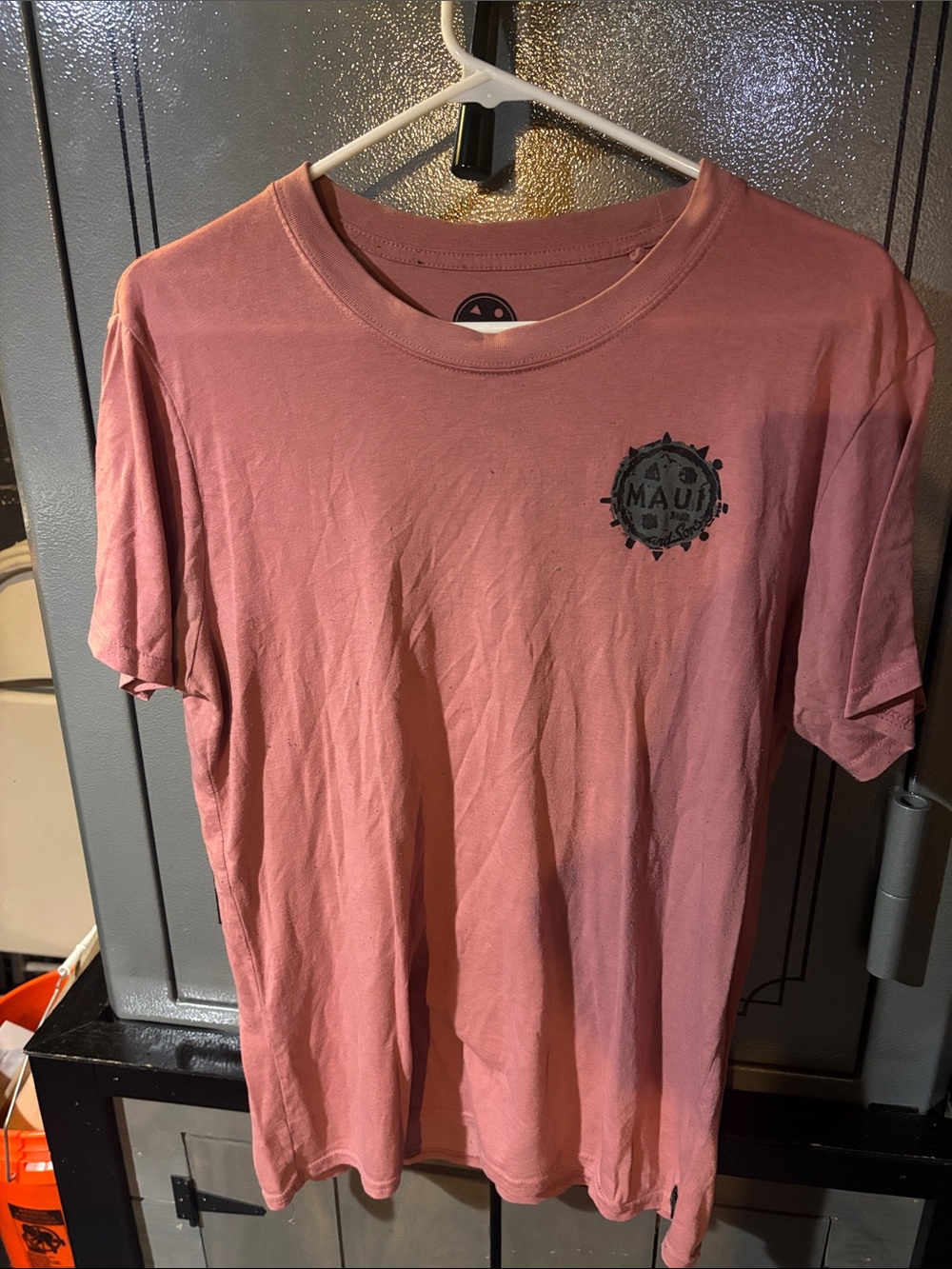 Maui and Sons Short-Sleeve Crewneck T-Shirt - Rose